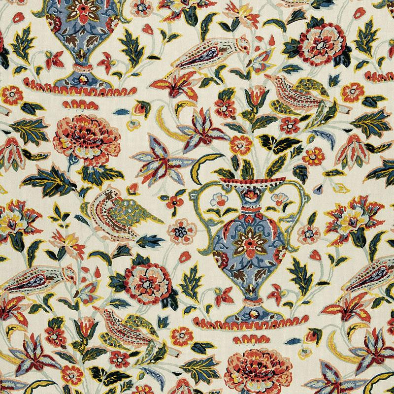 Camberwell Vase Print Document 174552 by Schumacher Fabric Schumacher Classics 13.5" - Fabric Carolina -