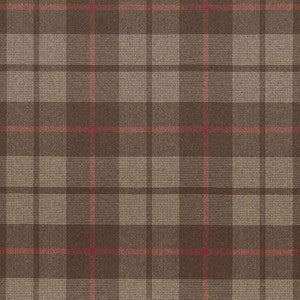 Montana Wool Plaid Java 66662 by Schumacher Fabric