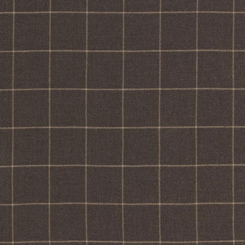 Bancroft Wool Plaid Sable 66770 by Schumacher Fabric Luxe Lodge 4.0" - Fabric Carolina -