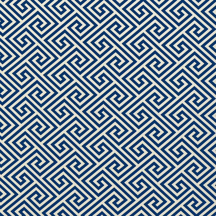 St. Tropez Indoor/Outdoor Navy 62901 by Schumacher Fabric Plein Air 3.38" - Fabric Carolina -