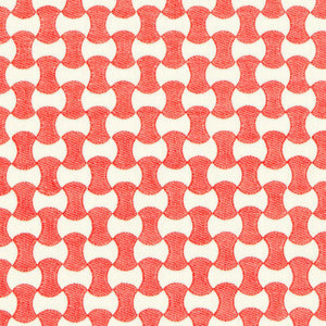 Nolita Embroidery Coral 67112 by Schumacher Fabric