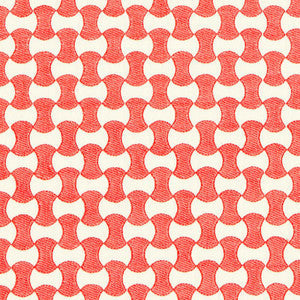 Nolita Embroidery Coral 67112 by Schumacher Fabric