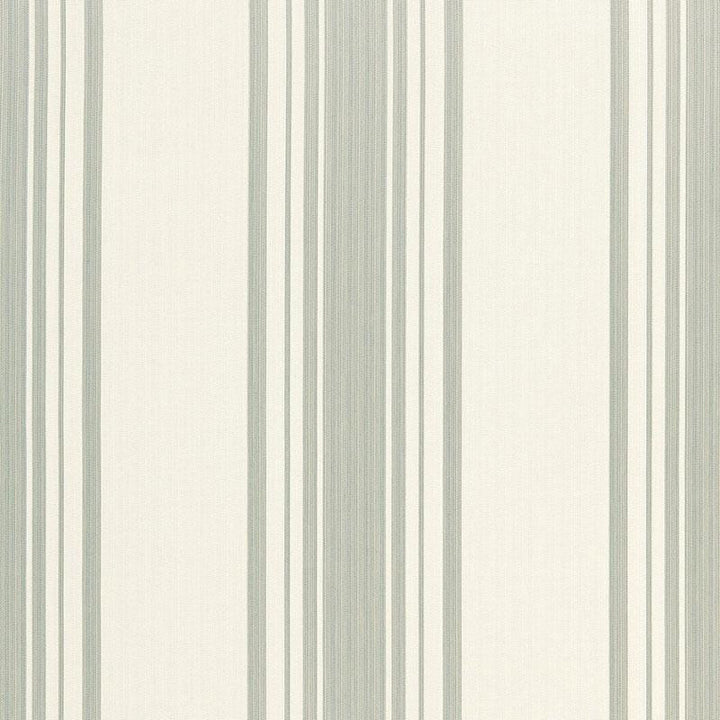 Carnegie Cotton Stripe Nickel 67020 by Schumacher Fabric Chroma 13.5" - Fabric Carolina -
