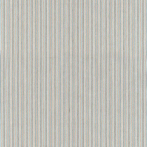 Baker Cotton Stripe Ivory/Aqua/Mocha 63000 by Schumacher Fabric