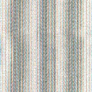 Baker Cotton Stripe Ivory/Aqua/Mocha 63000 by Schumacher Fabric