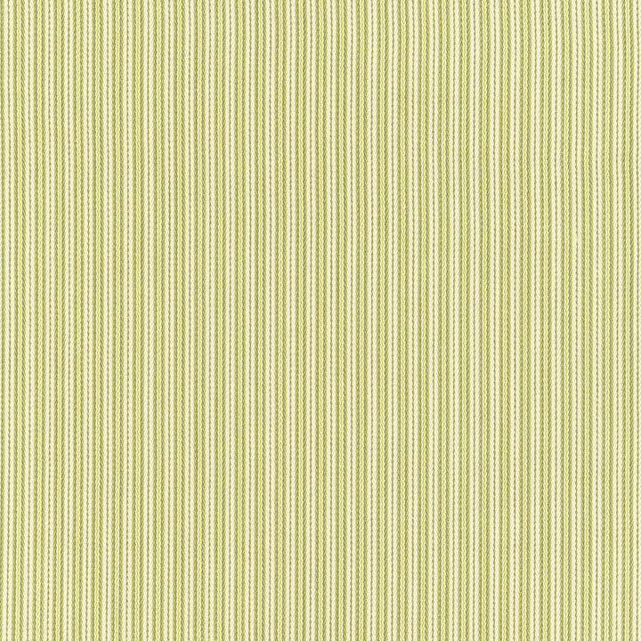 Baker Cotton Stripe Ivory /Pear /Sage 63001 by Schumacher Designer Fabric Essentials: Classic Stripes - Swanky Fabrics -
