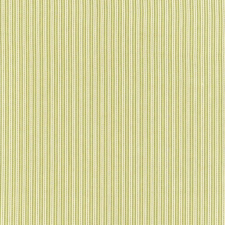 Baker Cotton Stripe Ivory /Pear /Sage 63001 by Schumacher Fabric Essentials: Classic Stripes - Fabric Carolina -