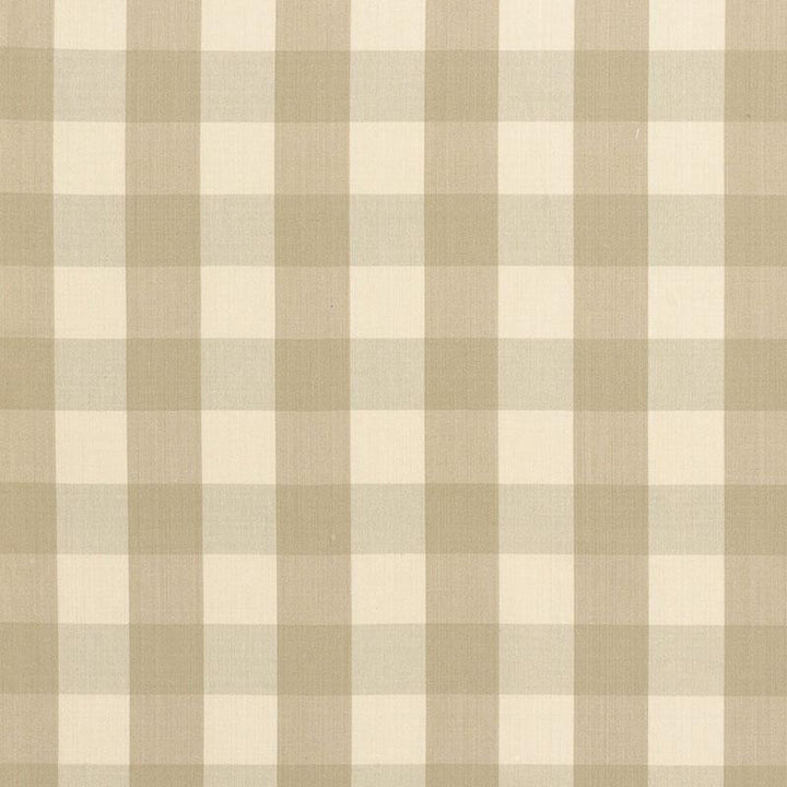 Camden Cotton Check Beige 63031 by Schumacher Fabric Revisits Of Popular Patterns 3.0" - Fabric Carolina -