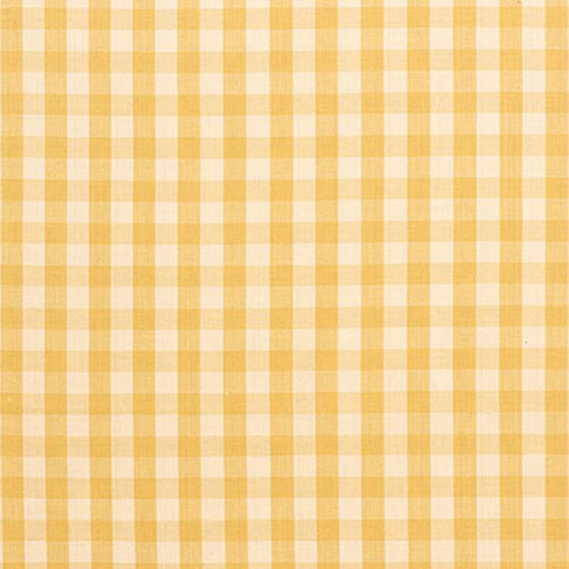 Elton Cotton Check Straw 63052 by Schumacher Designer Fabric Revisits Of Popular Patterns 1.25" - Swanky Fabrics -