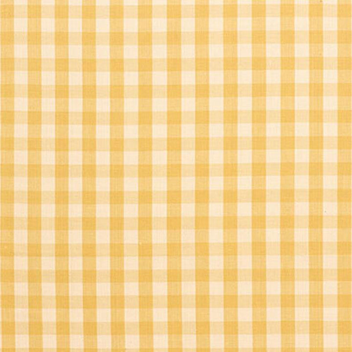 Elton Cotton Check Straw 63052 by Schumacher Designer Fabric Revisits Of Popular Patterns 1.25" - Swanky Fabrics -