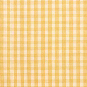 Elton Cotton Check Straw 63052 by Schumacher Fabric