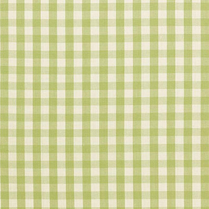 Elton Cotton Check Sage 63056 by Schumacher Fabric Revisits Of Popular Patterns 1.25" - Fabric Carolina -