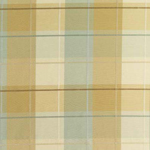 Coin Silk Plaid Aqua 63361 by Schumacher Fabric