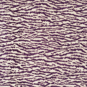 Animaux Eggplant 176374 by Schumacher Fabric