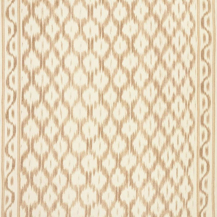 Santa Monica Ikat Neutral 176500 by Schumacher Designer Fabric Mark D. Sikes 52.75" - Swanky Fabrics -