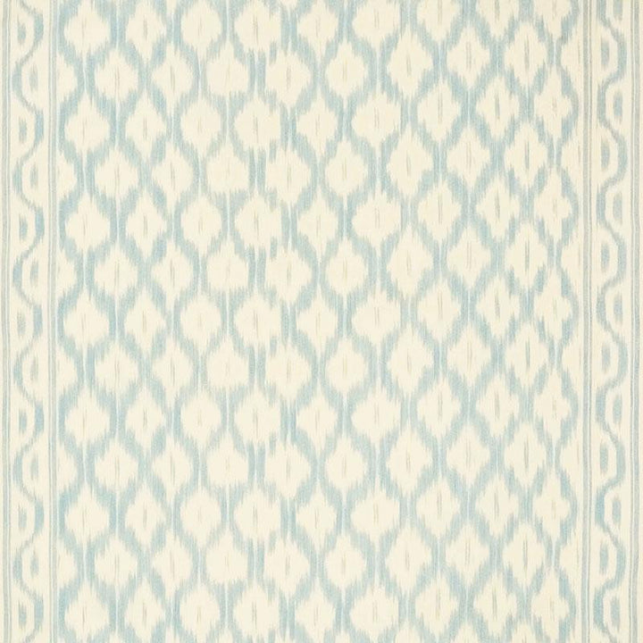 Santa Monica Ikat China Blue 176501 by Schumacher Fabric Mark D. Sikes 52.75" - Fabric Carolina -