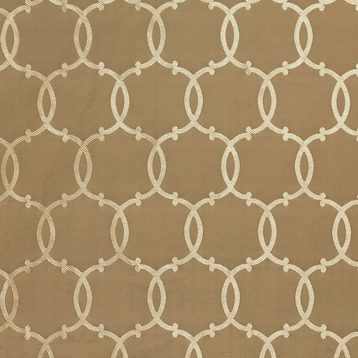 Silk Tracery Mocha 63710 by Schumacher Fabric Modern Glamour 4.62" - Fabric Carolina -