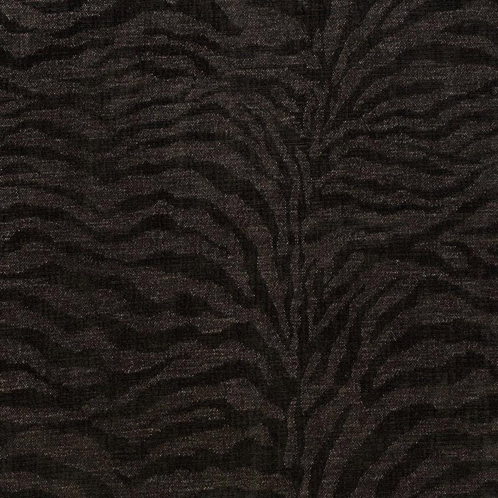 Tiger Chenille Charcoal 70512 by Schumacher Fabric Animal Prints & Wovens 26.0" - Fabric Carolina -