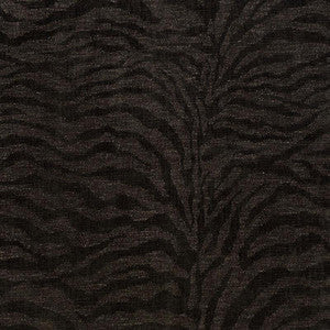 Tiger Chenille Charcoal 70512 by Schumacher Fabric