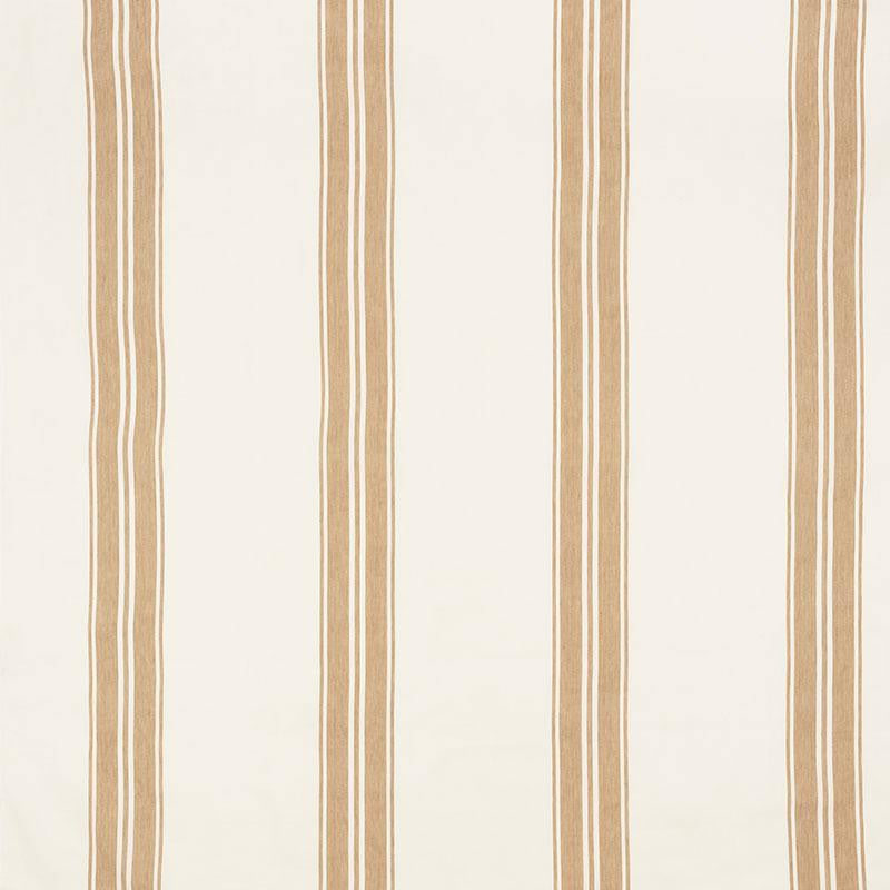 Brentwood Stripe Neutral 70870 by Schumacher Fabric Mark D. Sikes 13.0" - Fabric Carolina -