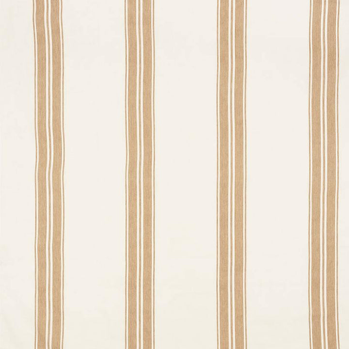 Brentwood Stripe Neutral 70870 by Schumacher Fabric Mark D. Sikes 13.0" - Fabric Carolina -