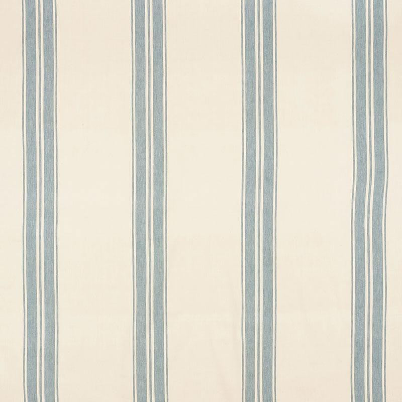 Brentwood Stripe China Blue 70871 by Schumacher Fabric Mark D. Sikes 13.0" - Fabric Carolina -
