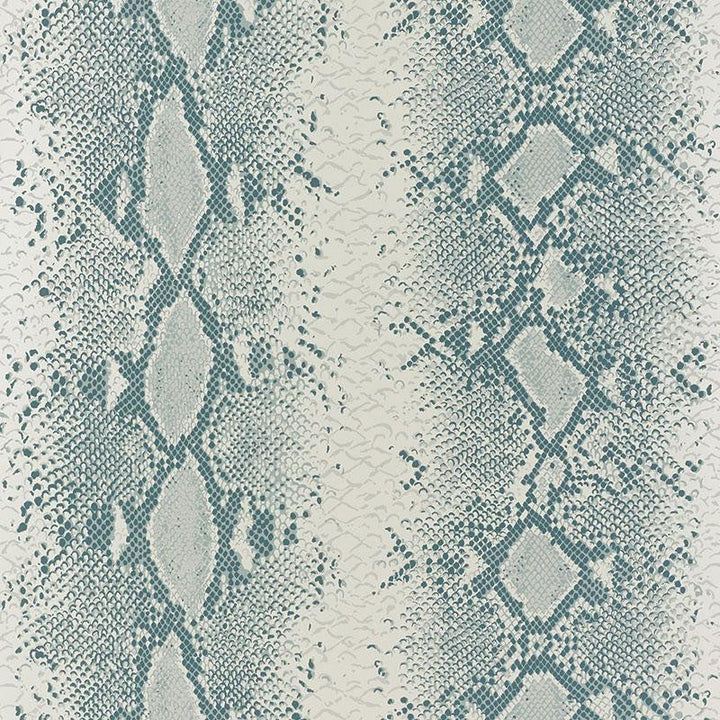 Snake Charmer Mineral 5008183 by Schumacher Designer Wallpaper Animal Prints & Wovens 27.0" - Swanky Fabrics -