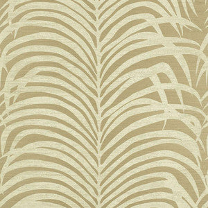 Zebra Palm Sisal Sage 5008223 by Schumacher Wallpaper