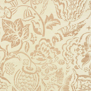 Uccello Sisal Blush 5008260 by Schumacher Wallpaper