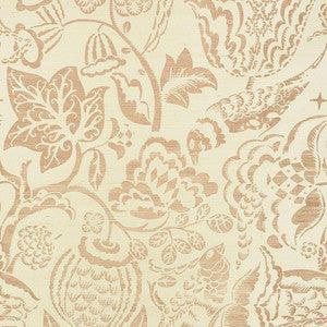 Uccello Sisal Blush 5008260 by Schumacher Wallpaper