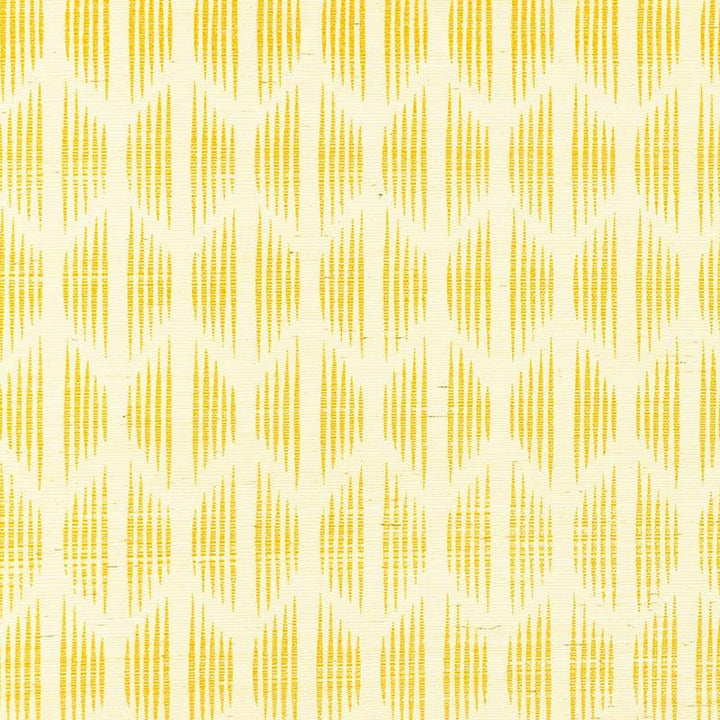 Ovington Sisal Yellow 5008270 by Schumacher Wallpaper Aunaturel 33.38" - Fabric Carolina -
