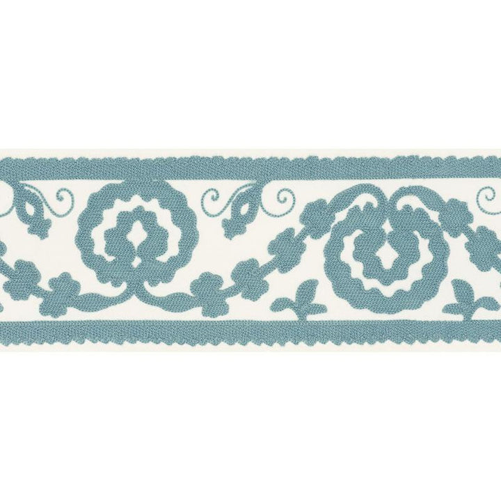Ashbury Tape Sky 70592 by Schumacher Trim Couture Trims - Fabric Carolina -