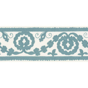 Ashbury Tape Sky 70592 by Schumacher Trim