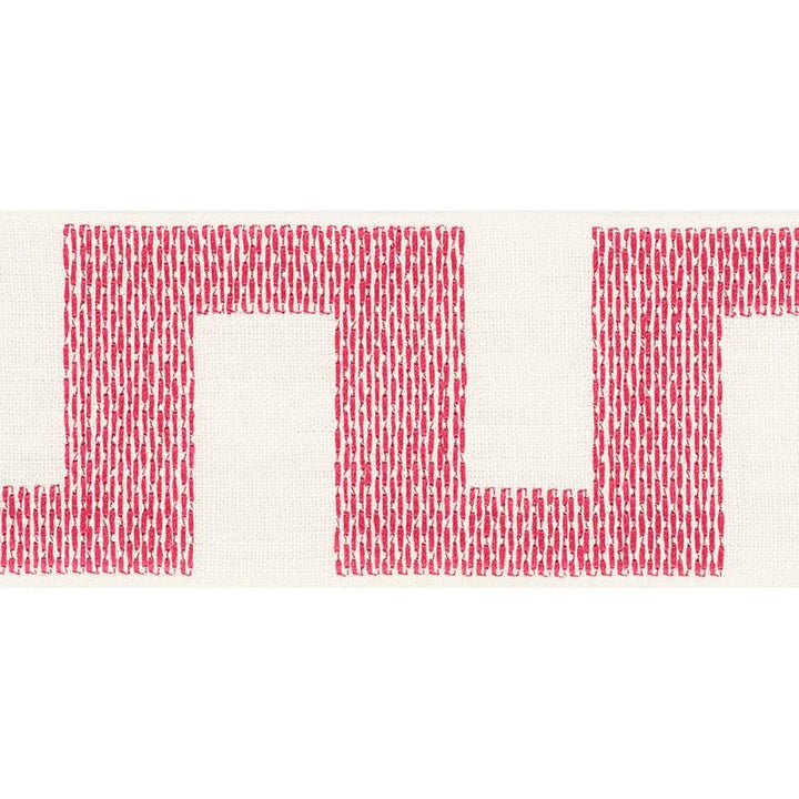 Matrix Tape Fuchsia 70614 by Schumacher Trim Happy Together 3.75" - Fabric Carolina -