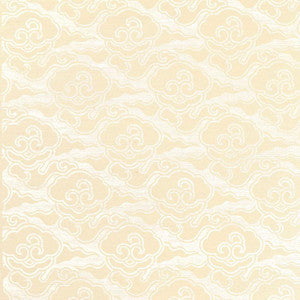 Cirrus Clouds Sisal Blanched 5006061 by Schumacher Wallpaper