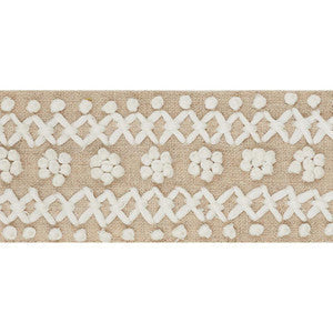 Sunnyvale Tape Ivory 70630 by Schumacher Trim