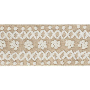 Sunnyvale Tape Ivory 70630 by Schumacher Trim