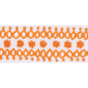 Sunnyvale Tape Orange 70632 by Schumacher Trim