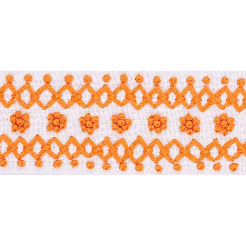 Sunnyvale Tape Orange 70632 by Schumacher Trim Couture Trims - Fabric Carolina -