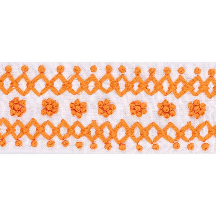 Sunnyvale Tape Orange 70632 by Schumacher Trim Couture Trims - Fabric Carolina -