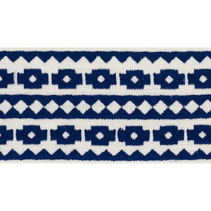 Talitha Tape Blue 70641 by Schumacher Trim