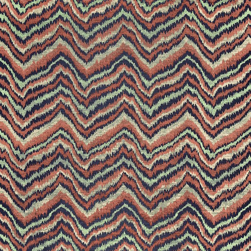 Flame Sisal Cha-Cha 5006082 by Schumacher Wallpaper Celerie Kemble 8.5" - Fabric Carolina -