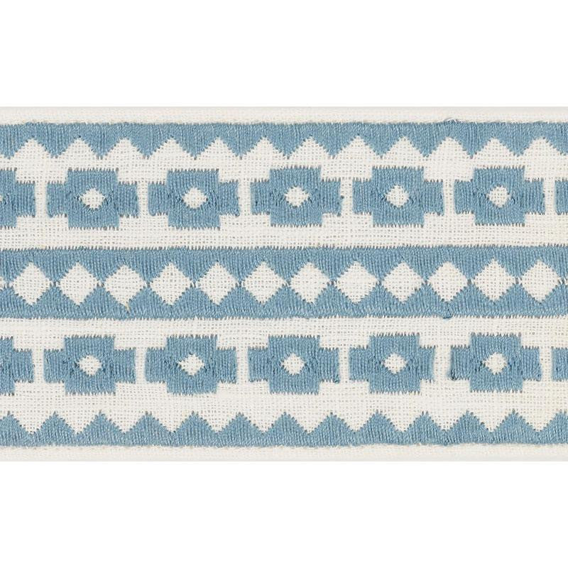 Talitha Tape Sky 70643 by Schumacher Trim Couture Trims - Fabric Carolina -