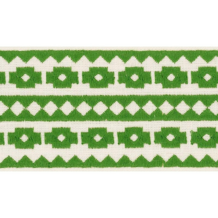 Talitha Tape Green 70644 by Schumacher Trim Couture Trims - Fabric Carolina -