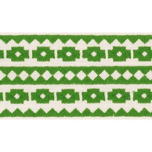 Talitha Tape Green 70644 by Schumacher Trim