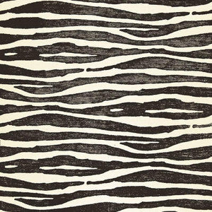 Ripple Sisal Zebra 5006132 by Schumacher Wallpaper