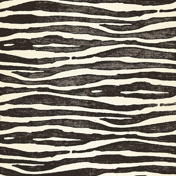 Ripple Sisal Zebra 5006132 by Schumacher Wallpaper Celerie Kemble 27.0" - Fabric Carolina -