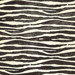 Ripple Sisal Zebra 5006132 by Schumacher Wallpaper