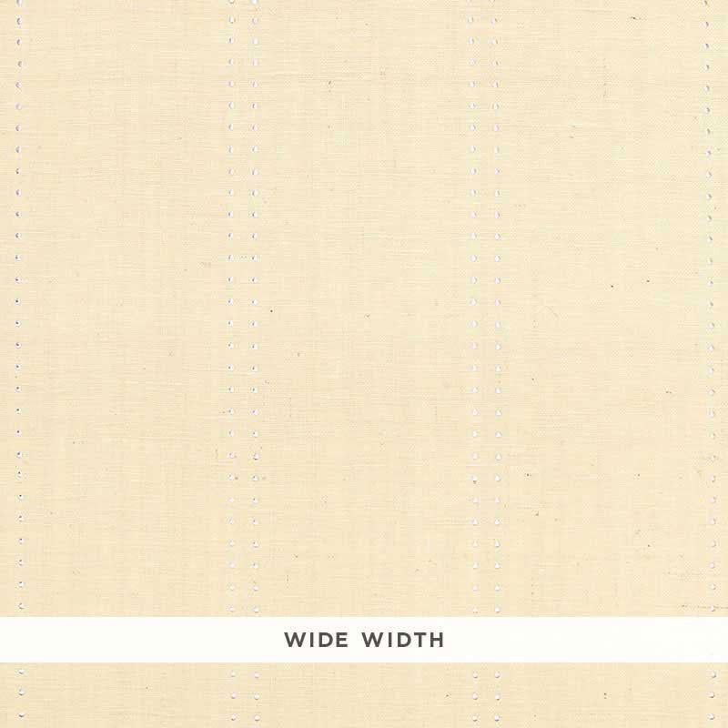 Stud Stripe Ivory / Silver 5006110 by Schumacher Wallpaper Celerie Kemble 10.88" - Fabric Carolina -