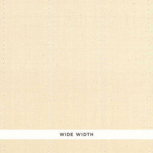 Stud Stripe Ivory / Silver 5006110 by Schumacher Wallpaper
